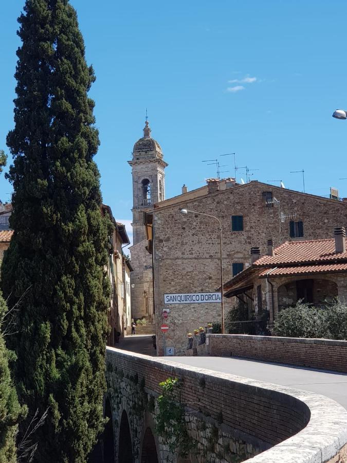 Dimora In San Quirico D'Orcia Appartement Buitenkant foto